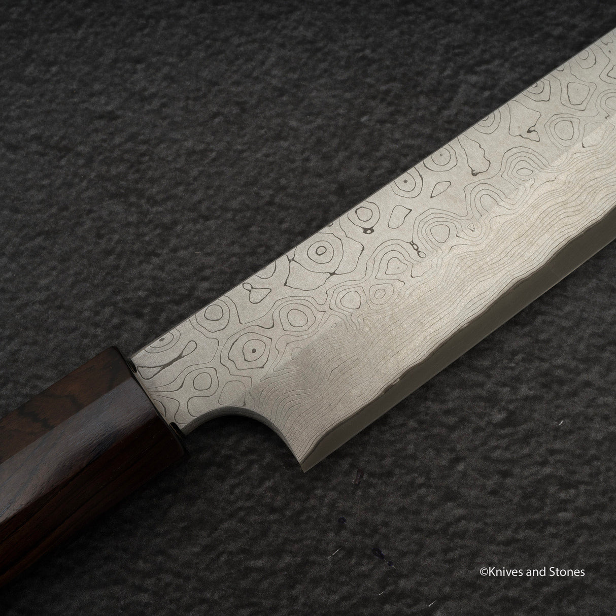 니가라 안몬 쿠로조메 청2강 다마스커스 야나기바(사시미칼) 270mm