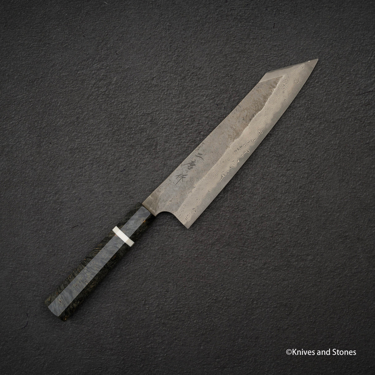 니가라 은삼강 쿠로조메 다마스커스 K팁 규토(셰프나이프) 240mm