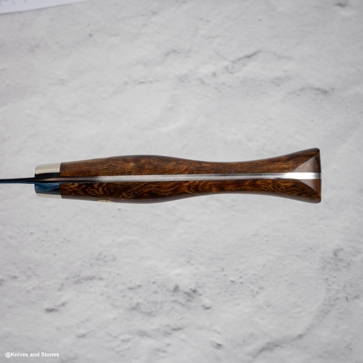 니가라 하모노 안몬 SG2 레인드롭 다마스커스 K팁 페티 150mm 웨스턴핸들 아이언우드