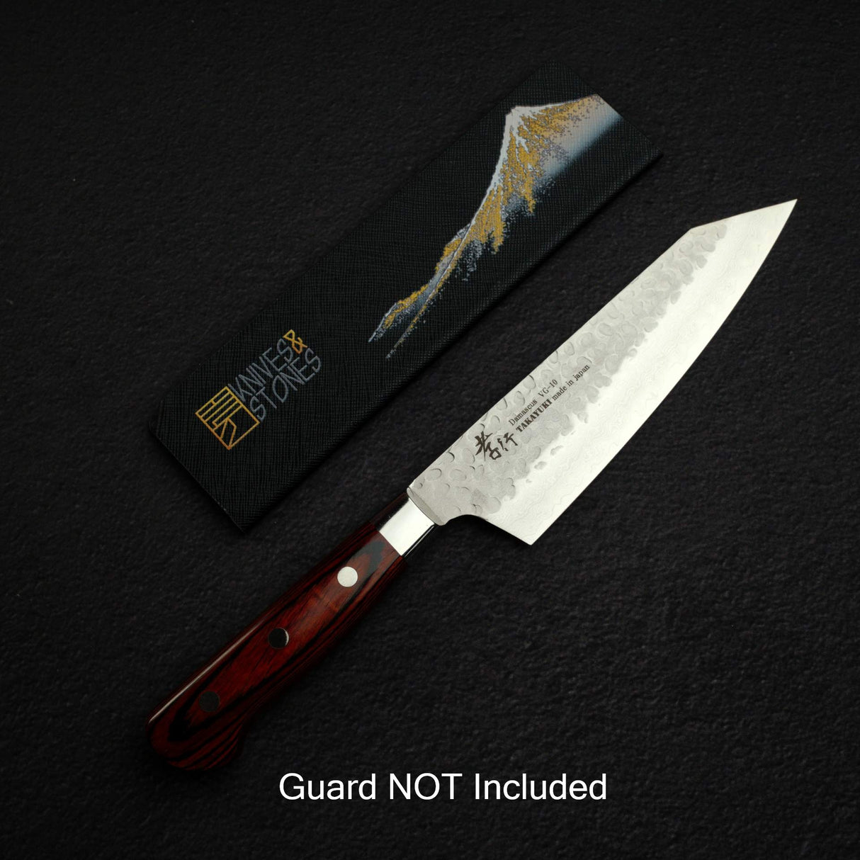 Sakai Takayuki VG10 Bunka 160mm 33-Layer Hammered Damascus