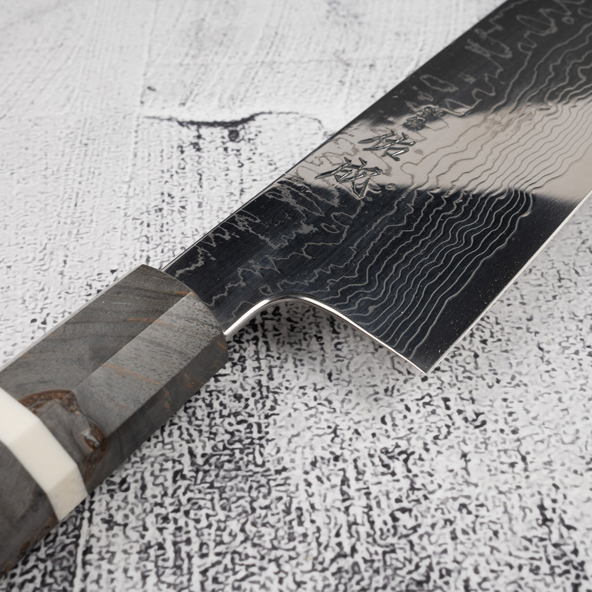 스케나리 SG2 다마스커스 K팁 규토(셰프나이프) 270mm 자작나무 핸들