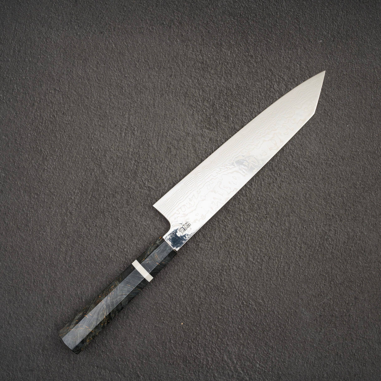 Sukenari ZDP-189 Damascus Kiritsuke (K-tip) Gyuto 240mm Birch Burl Handle