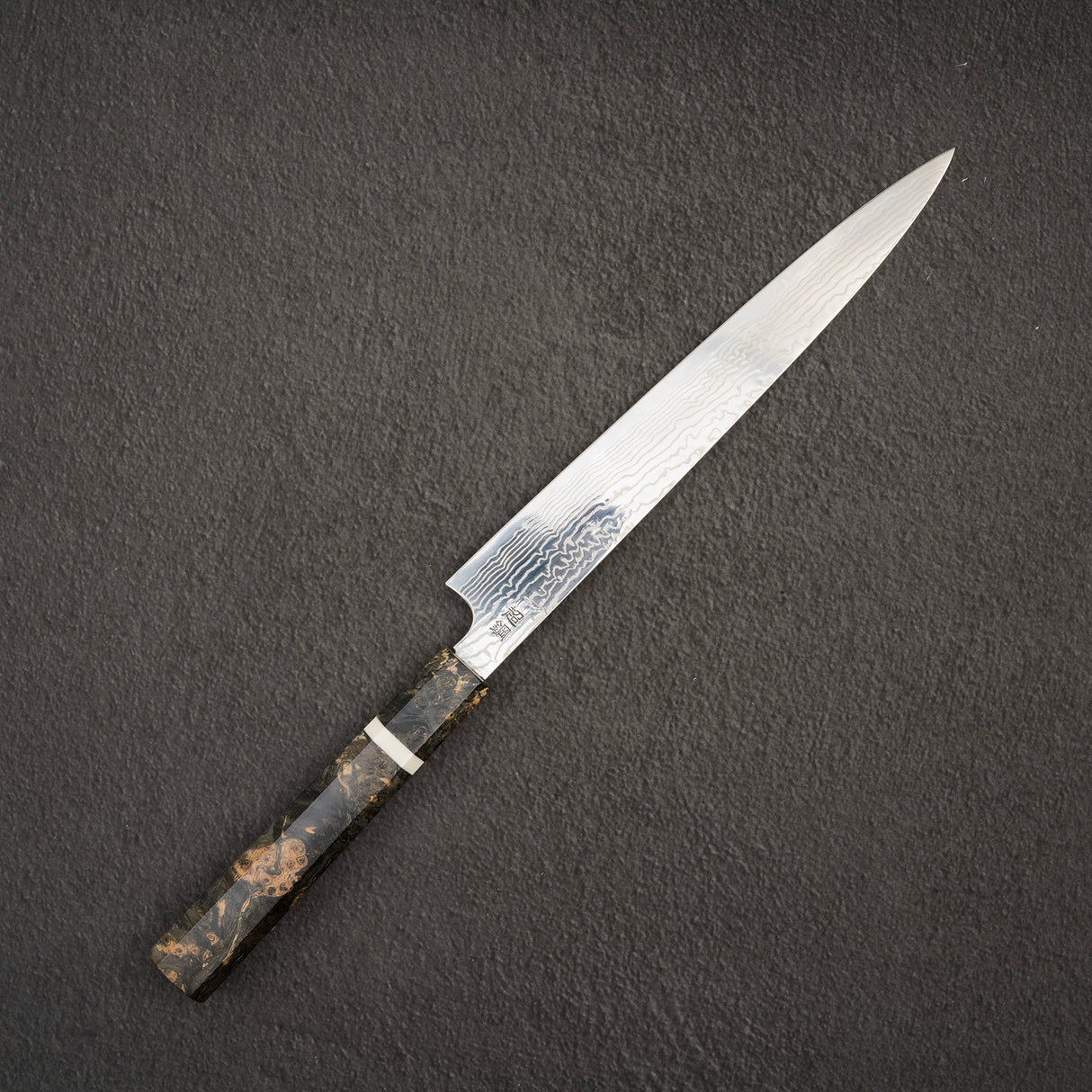 스케나리 ZDP-189 다마스커스 스지히키 240mm 벌우드 핸들 사야 포함
