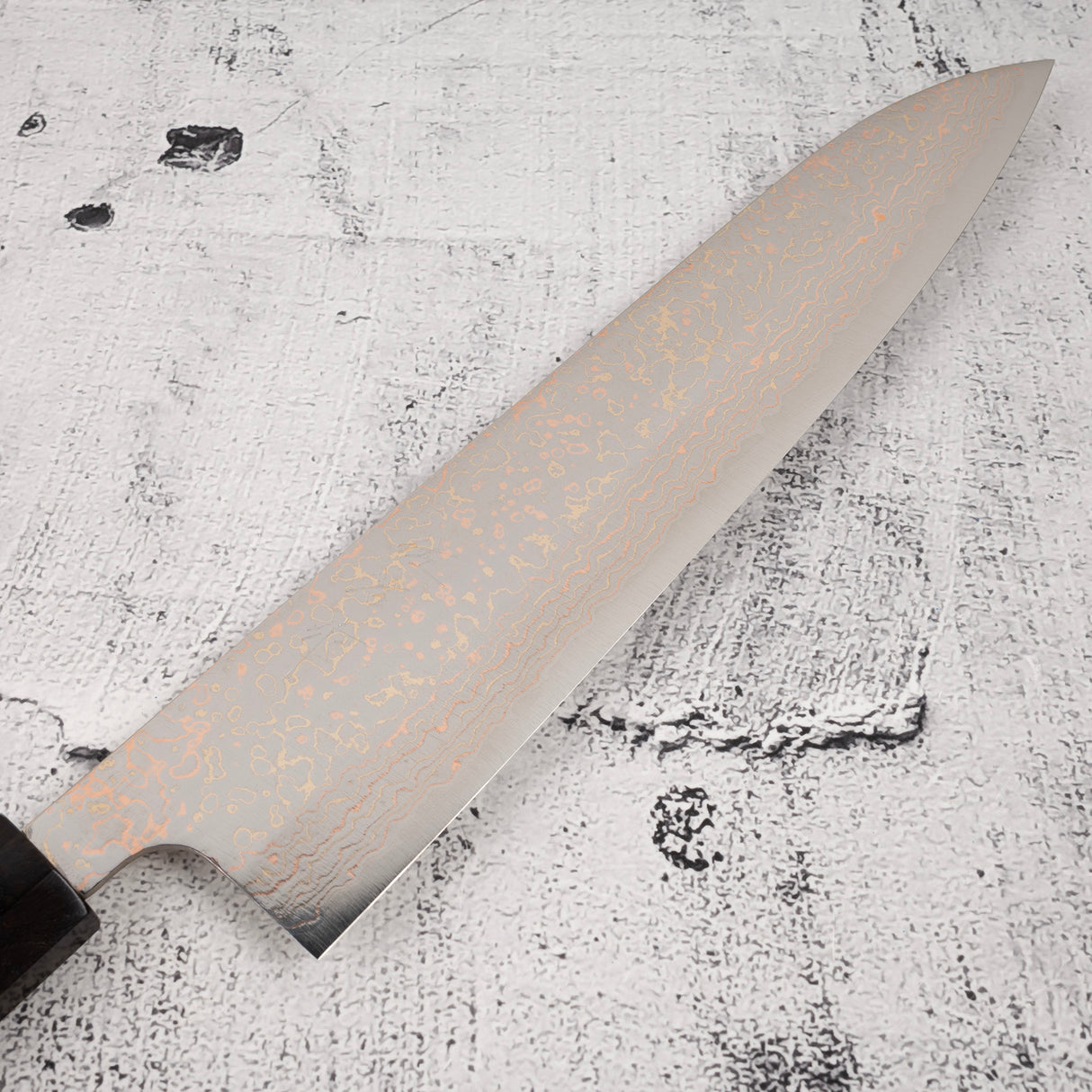 사지 타케시 VG10 레인보우 다마스커스 규토(셰프나이프) 240mm