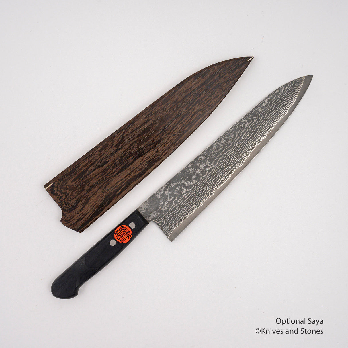 타나카 벤카마 SG2 다마스커스 규토(셰프나이프) 240mm 웨스턴핸들