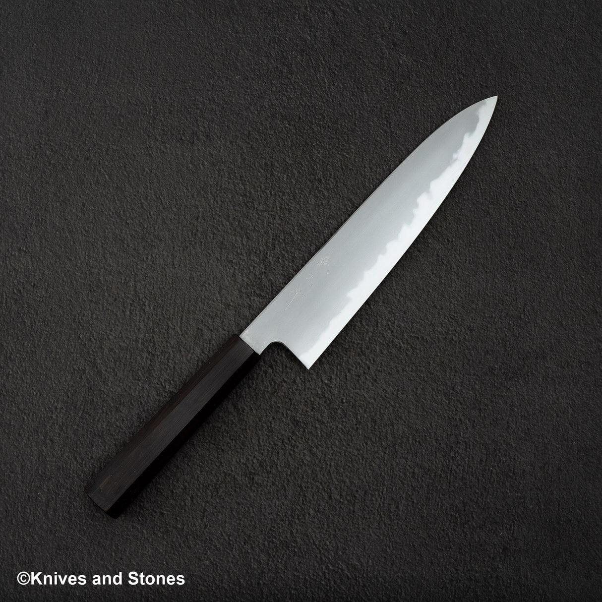 테츠진 청2강 카스미 규토(셰프나이프) 240mm 에보니 핸들