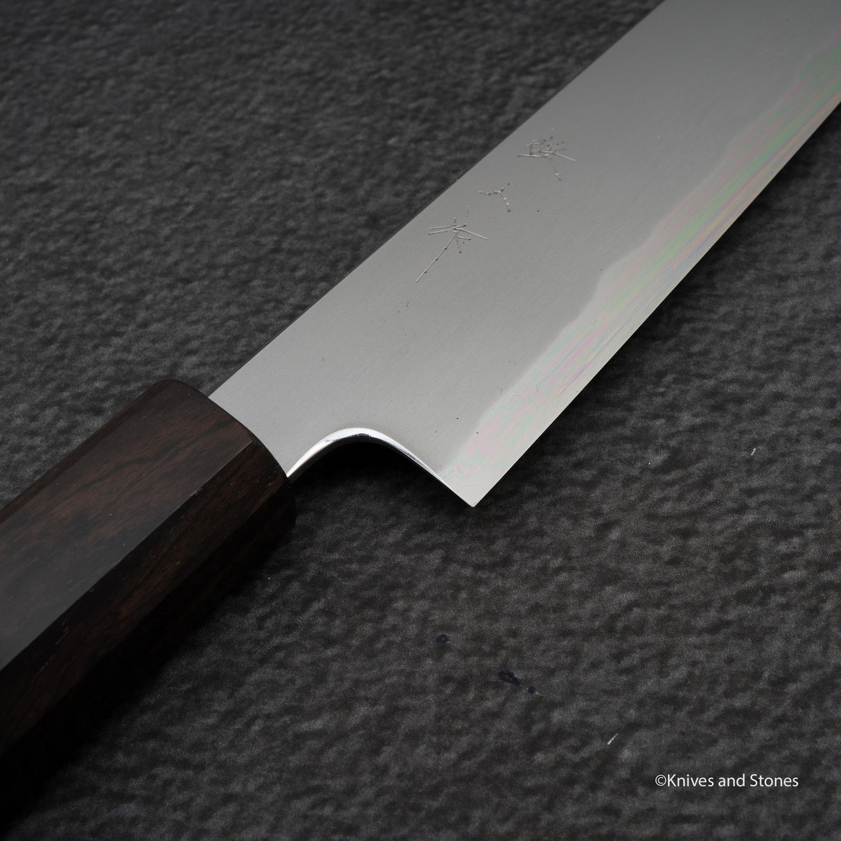 테츠진 청2강 카스미 K팁 스지히키 240mm 에보니 핸들