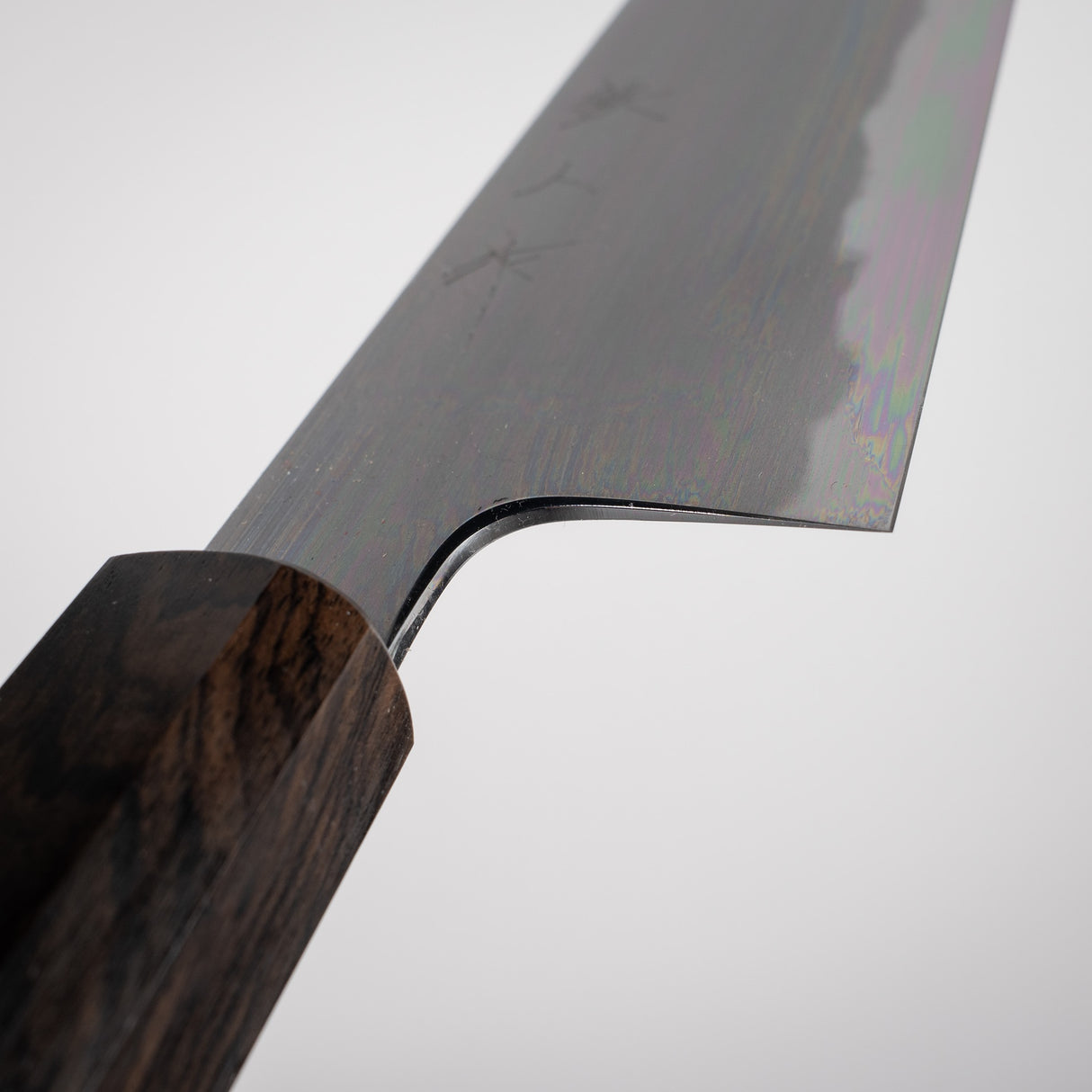 테츠진 청2강 카스미 K팁 규토(셰프나이프) 210mm 에보니 핸들