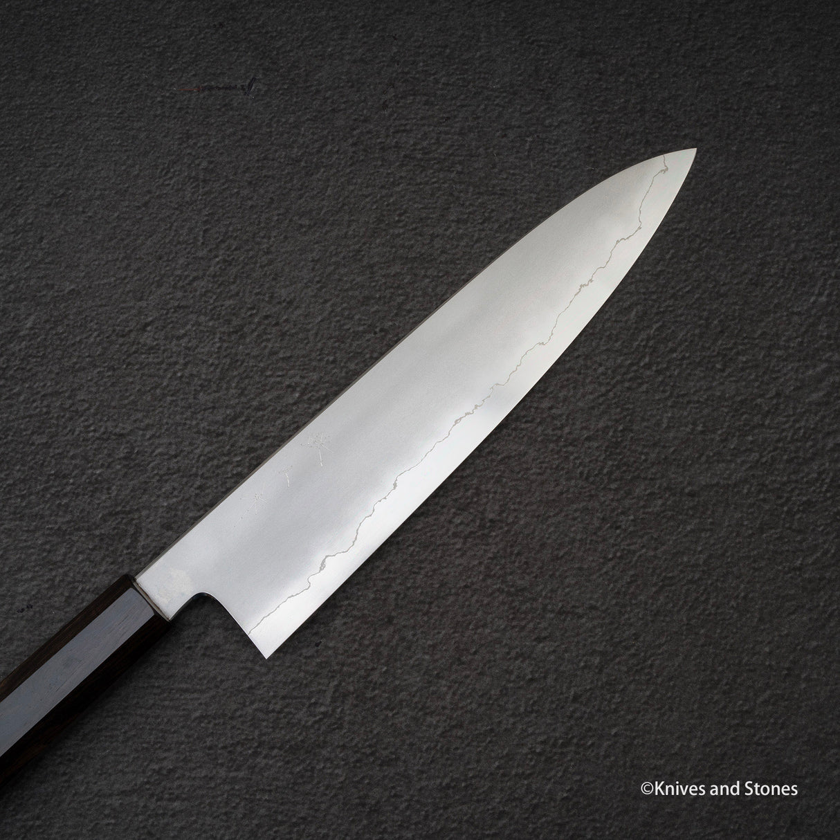 테츠진 은삼강 카스미 규토(셰프나이프) 240mm 에보니 핸들