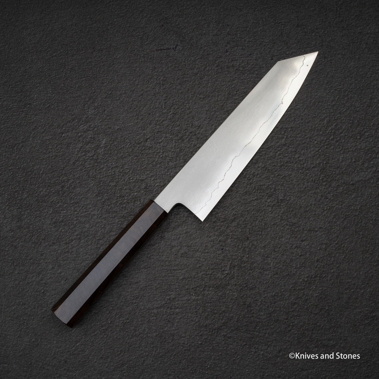 테츠진 은삼강 카스미 K팁 규토(셰프나이프) 210mm 에보니 핸들