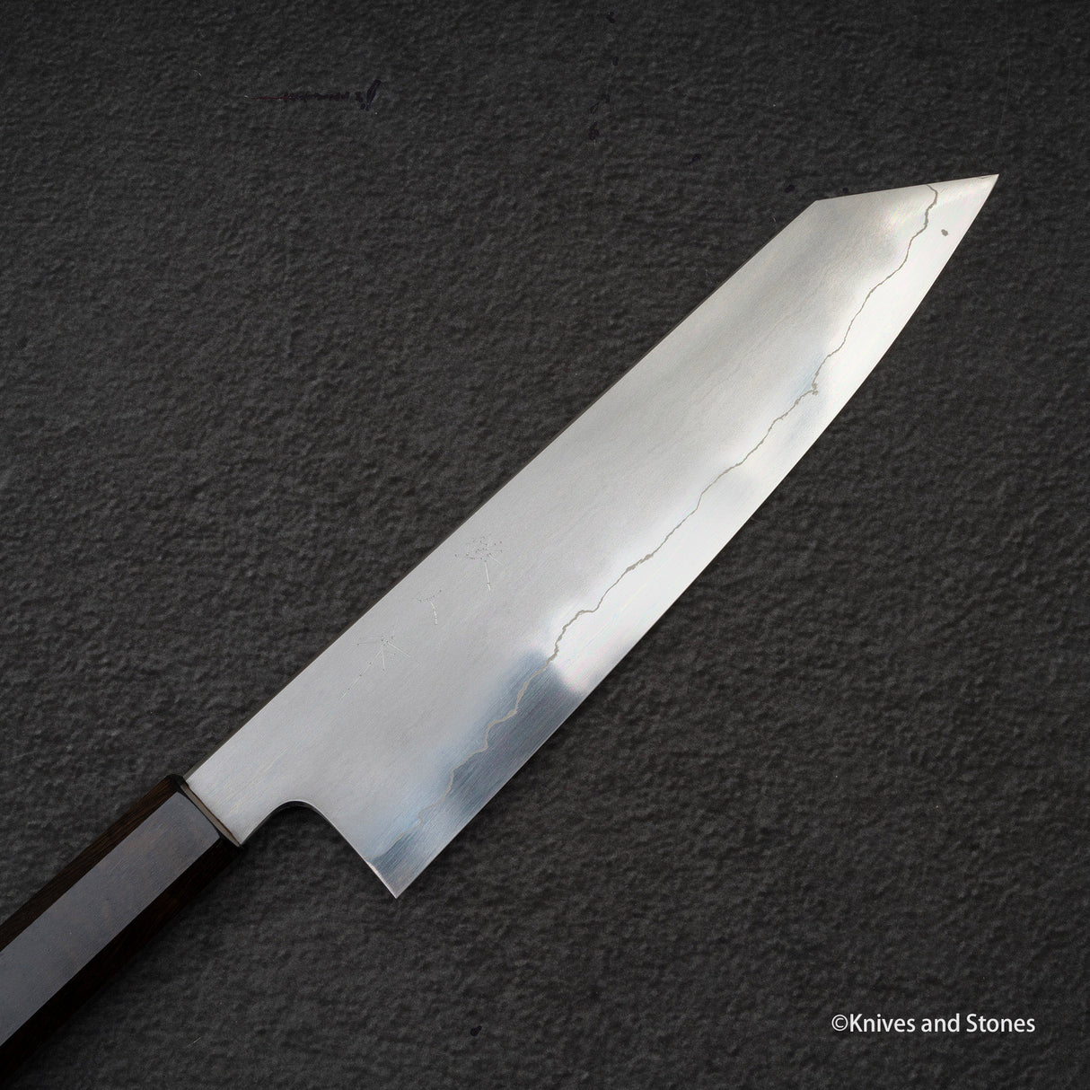 테츠진 은삼강 카스미 K팁 규토(셰프나이프) 210mm 에보니 핸들
