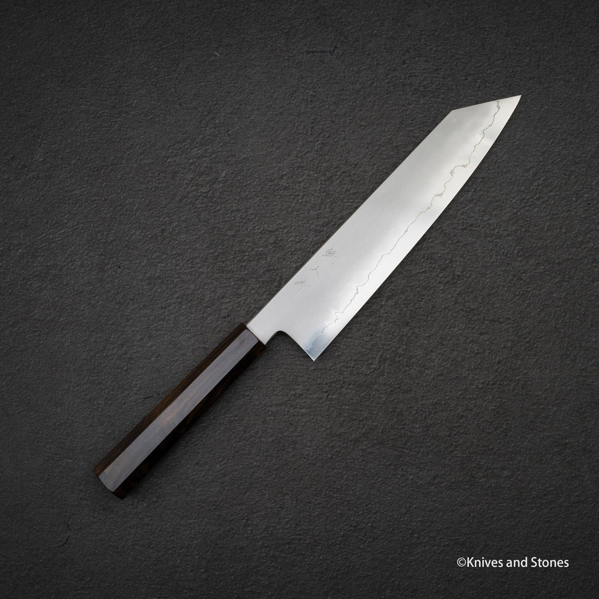 테츠진 은삼강 카스미 K팁 규토(셰프나이프) 240mm 에보니 핸들