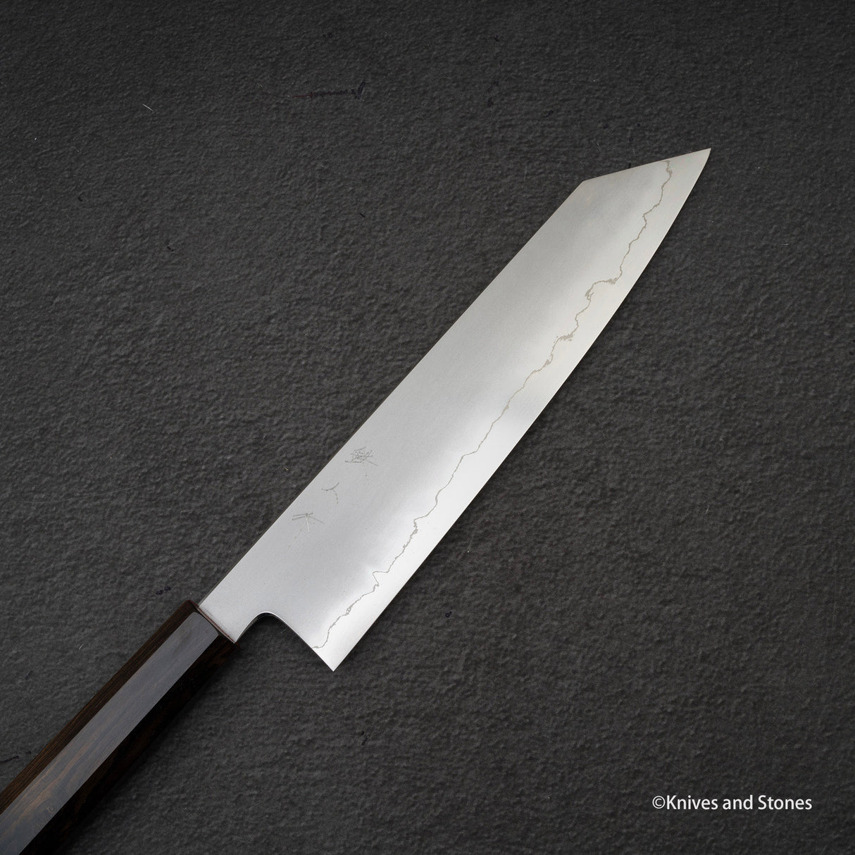 테츠진 은삼강 카스미 K팁 규토(셰프나이프) 240mm 에보니 핸들