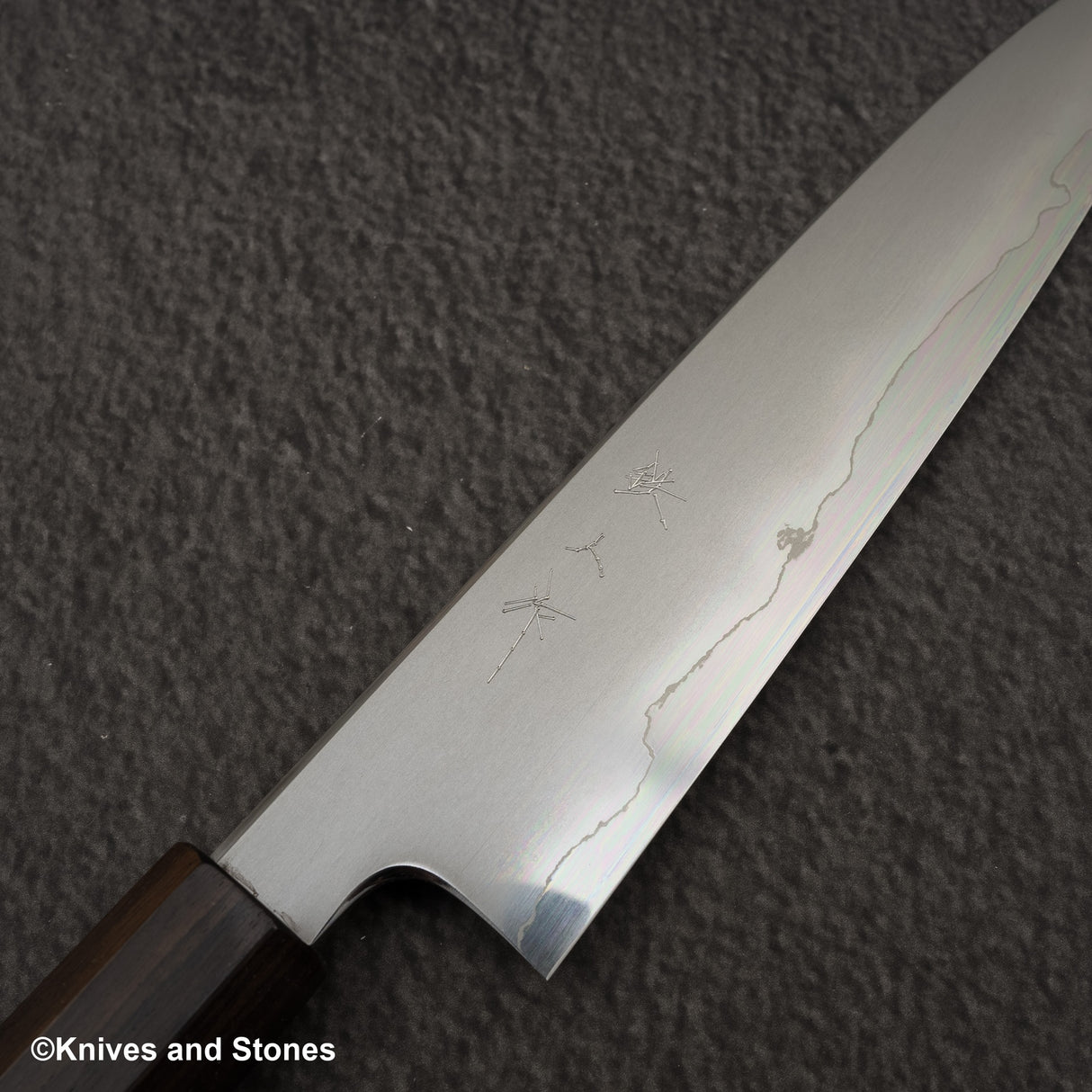 테츠진 은삼강 카스미 페티 165mm 에보니 핸들