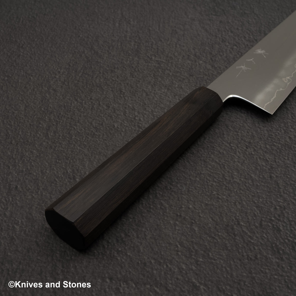 테츠진 은삼강 우키바 K팁 규토(셰프나이프) 240mm 에보니 핸들