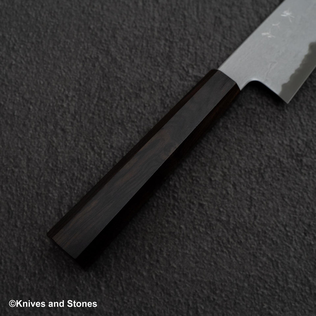Tetsujin Tanryusen Blue 2 River Flow Gyuto 180mm Ebony
