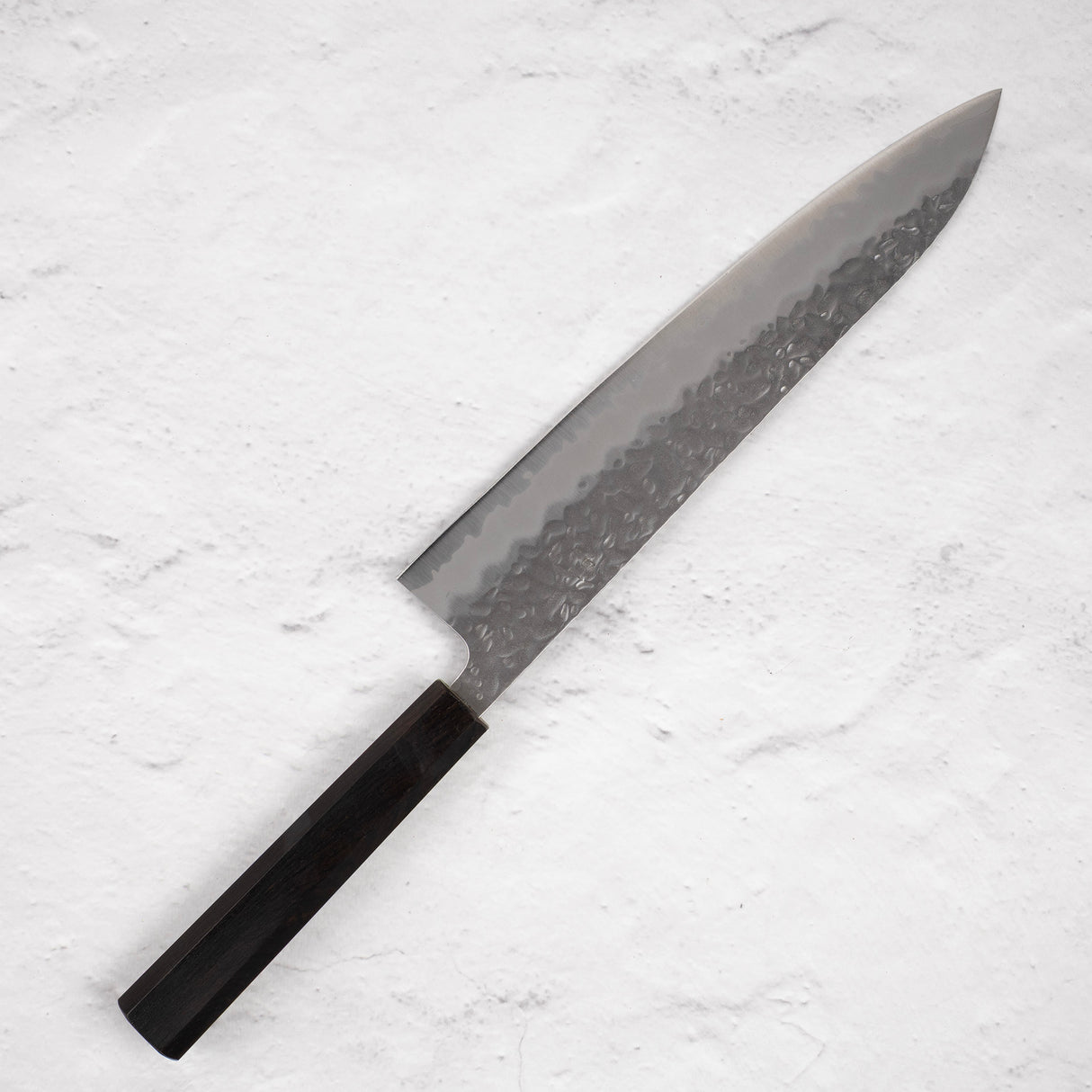 츠네히사 백1강 스텐클래드 츠치메 규토(셰프나이프) 240mm 에보니 핸들