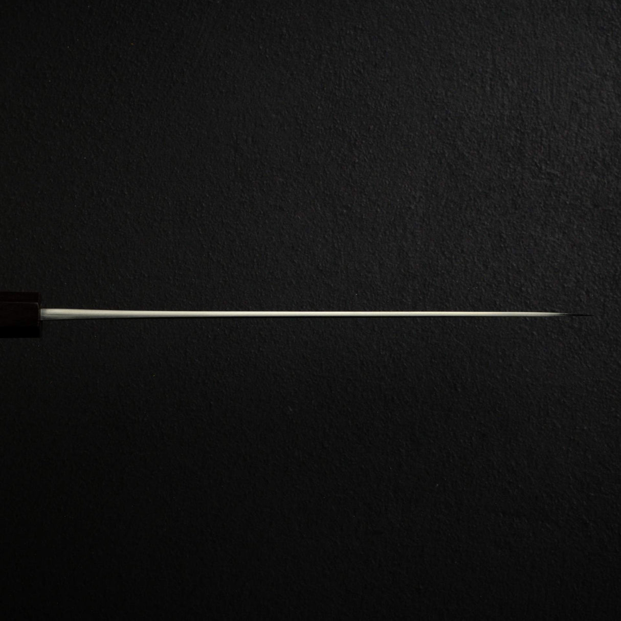 Yoshikane White 2 KU Nashiji Sujihiki 240mm, Stainless Clad Ebony by Hatsukokoro