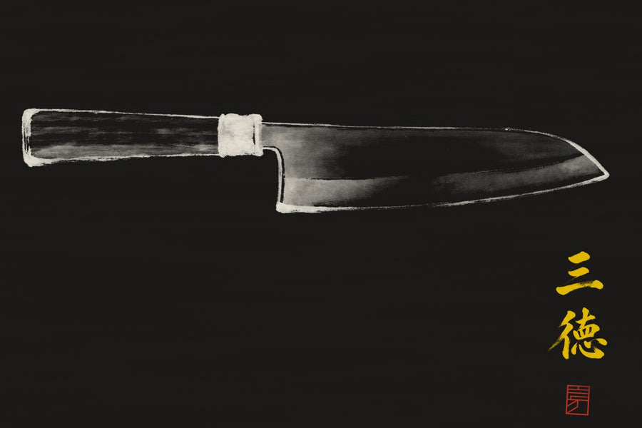 산토쿠 — knife profile