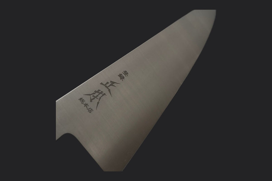 Migaki — blade surface finish