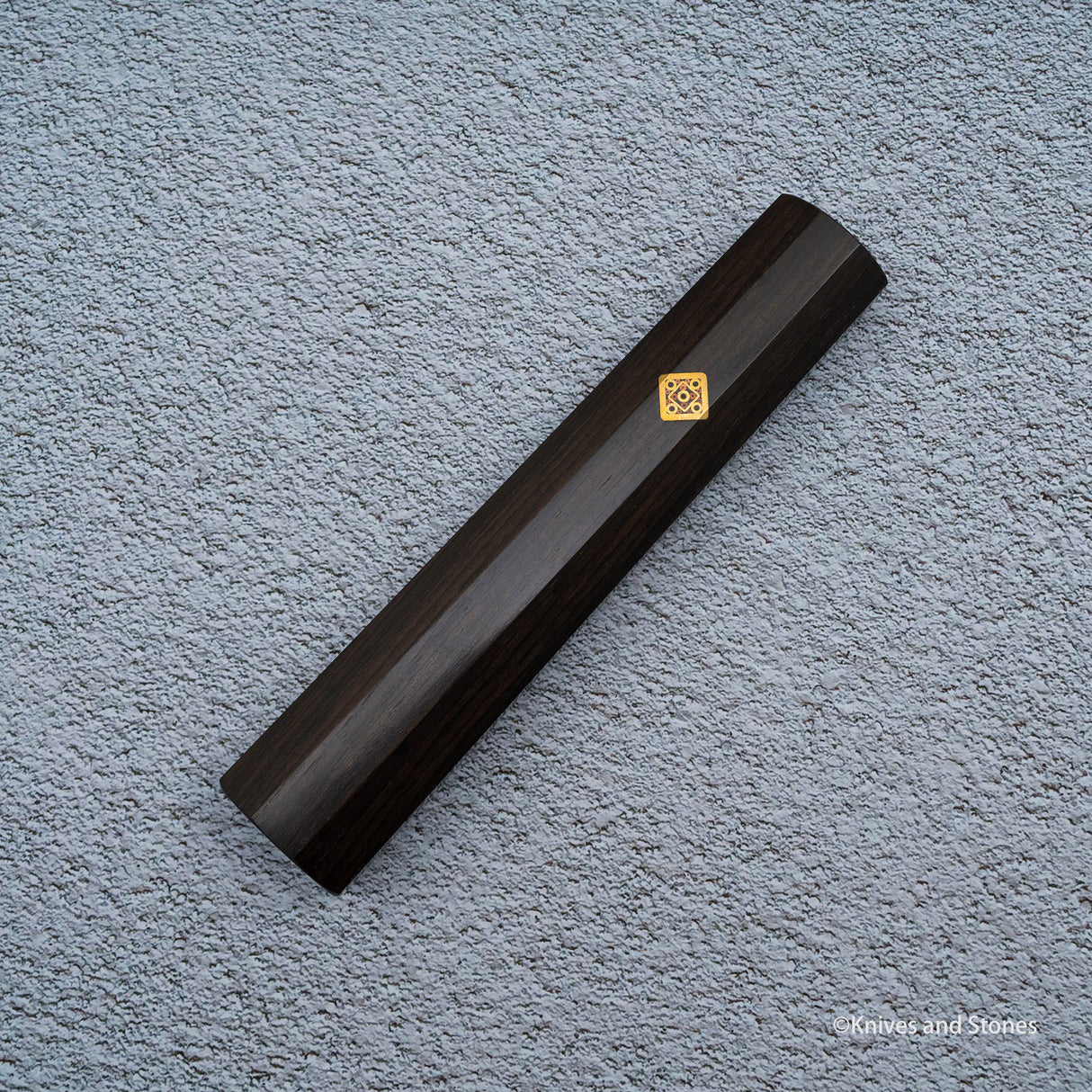 K&S 규토 마그네틱 사야 & 핸들 세트 240mm 안정화 컬리 메이플 / 에보니
