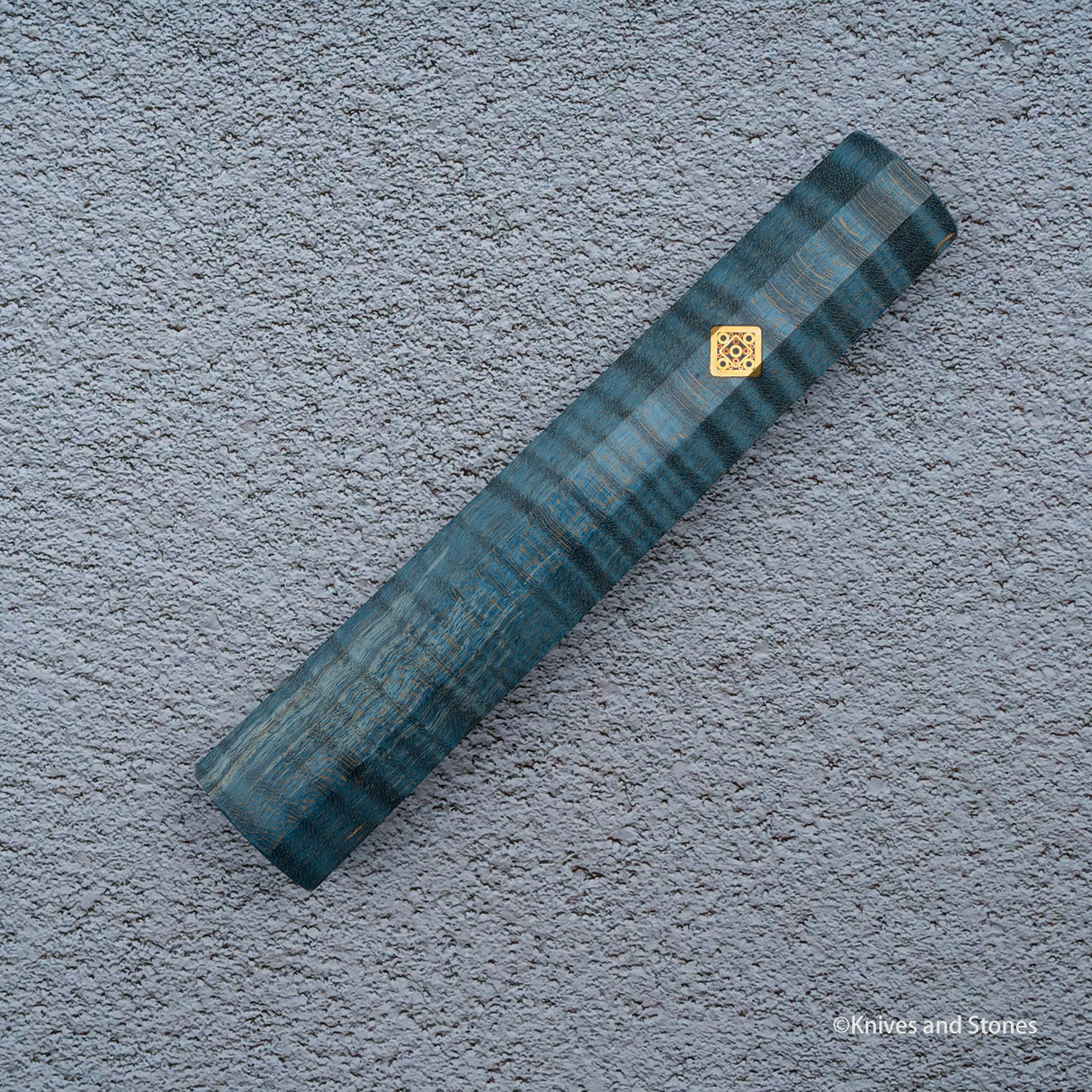 K&S Magnetic Sakimaru Saya & Handle Set Stabilized Curly Maple / Ebony / Pau Rosa
