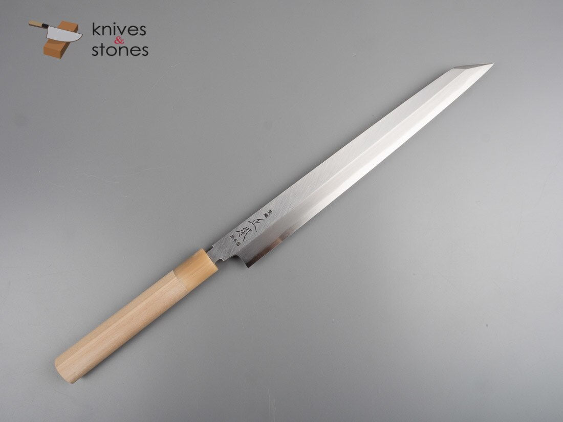 마사모토 소혼텐 혼가스미 백2강 키리츠케 야나기바(사시미칼) 300mm KS4630