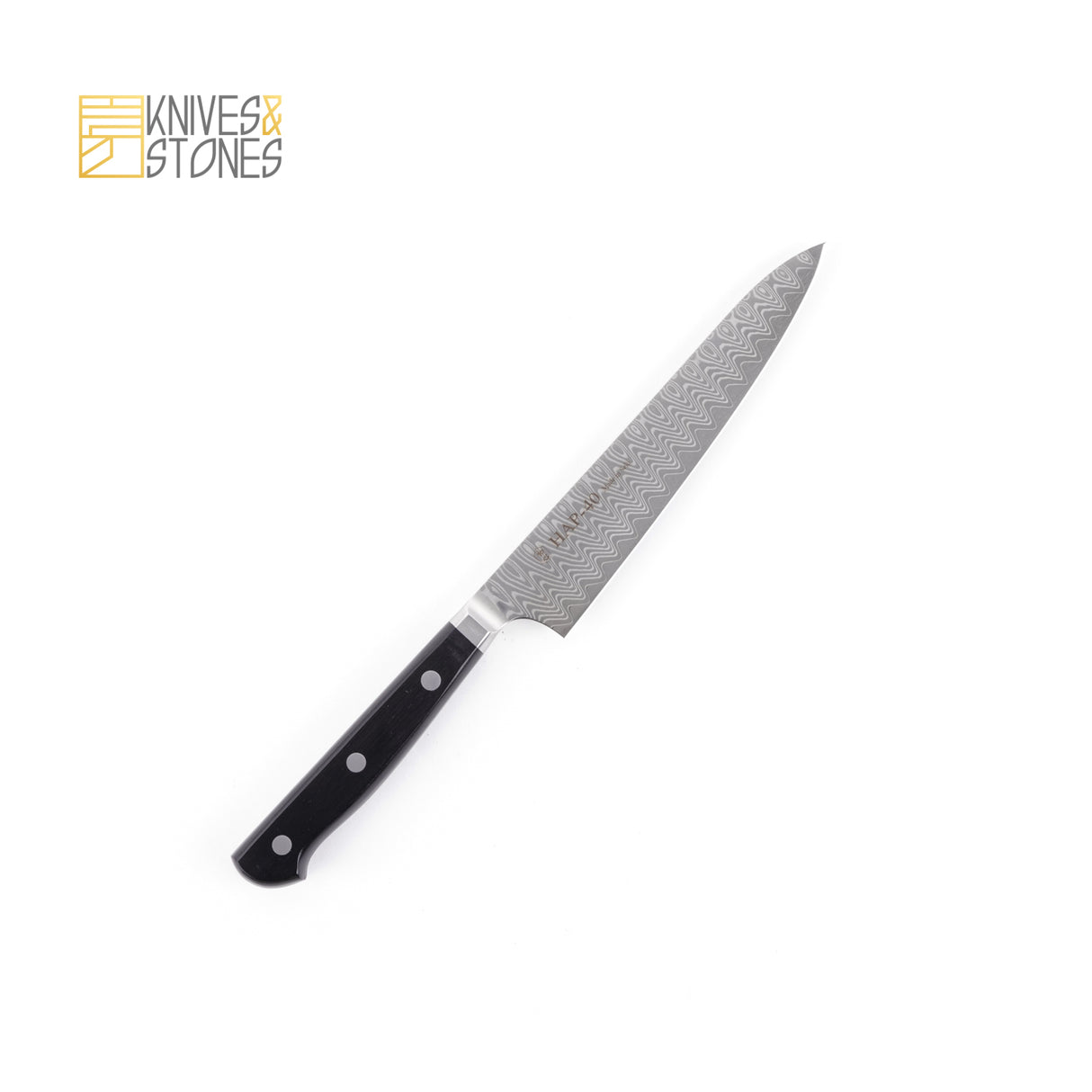하츠코코로 하야부사 HAP-40 다마스커스 페티 150mm 웨스턴핸들