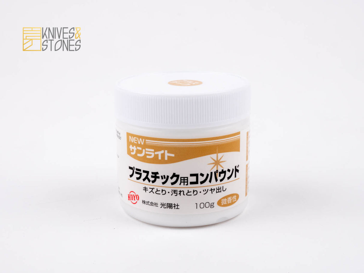 Koyo Sunlite Polishing Paste (Ivory for Plastic) 100g Koyo-Sha