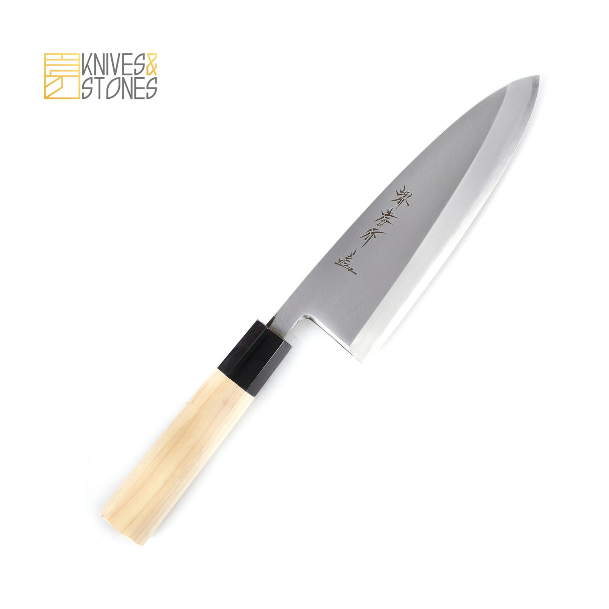 사카이 타카유키 은삼강 데바(생선손질칼) 180mm 호목 핸들