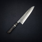 하츠코코로 x 요시카네 SKD 나시지 규토(셰프나이프) 210mm 엑스트라 톨 스태빌라이즈드 벌 핸들