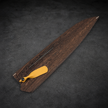Leather Saya Pin Holder with Pin