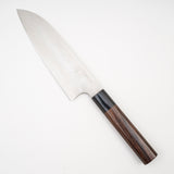 Syousin Suminagashi R2 Damascus Santoku 170mm by Shiro Kamo