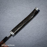 The Copper Mesh Nenox Style WA Handle for Petty / Paring