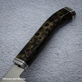 The Copper Mesh Nenox Style WA Handle for Petty / Paring