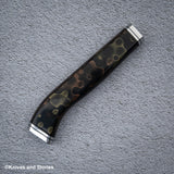 The Copper Mesh Nenox Style WA Handle for Santoku / Bunka / Nakiri