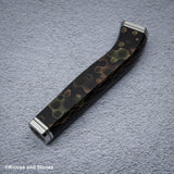 The Copper Mesh Nenox Style WA Handle for Santoku / Bunka / Nakiri