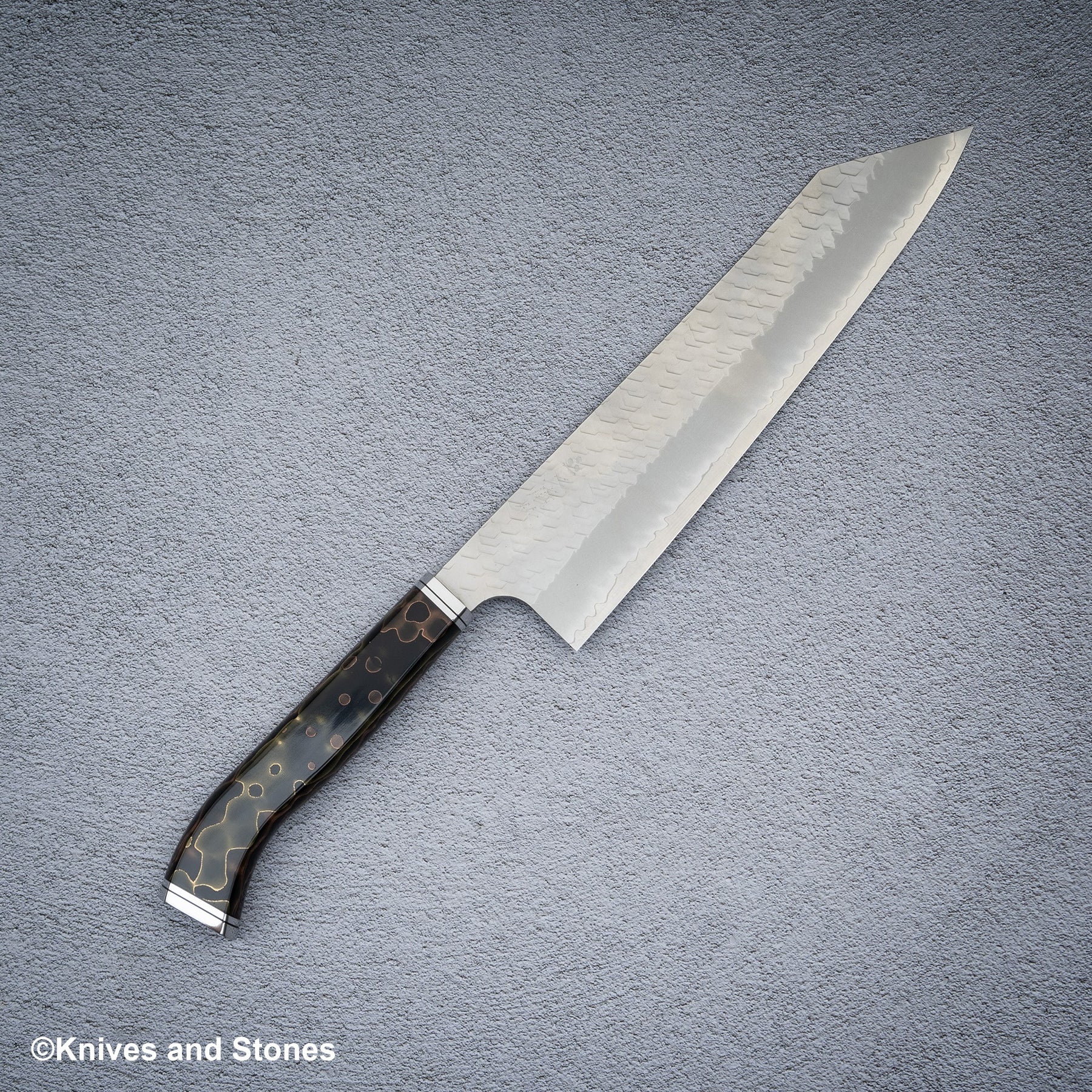 구리 메쉬 레진 웨스턴 WA Japanese knife handle