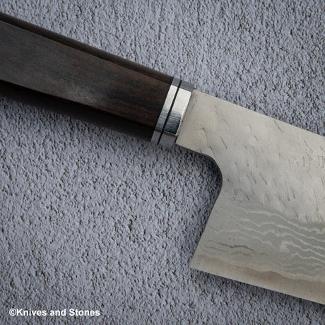 Ebony Nenox Style WA Handle for Santoku / Bunka / Nakiri