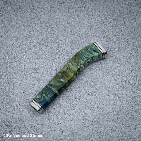 Cosmic Swirl Nenox Style WA Handle for Santoku / Nakiri