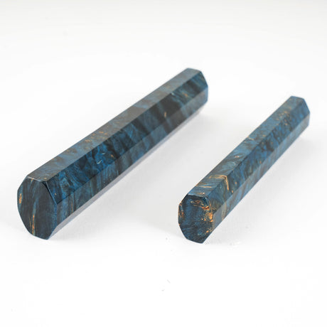 K&S Custom The Starry: Stabilized and Dyed Burl WA Handle, Slim Profile, K&S Custom