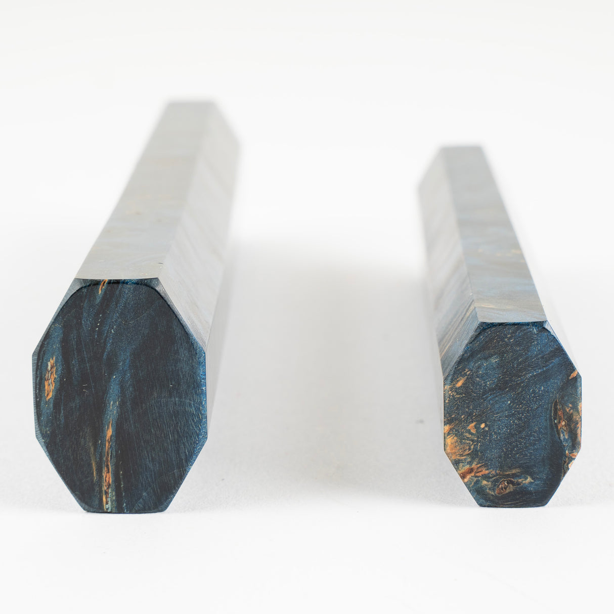 K&S Custom The Starry: Stabilized and Dyed Burl WA Handle, Slim Profile, K&S Custom