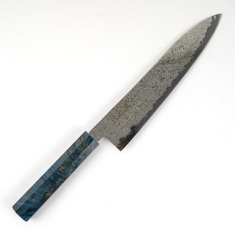 K&S Custom The Starry: Stabilized and Dyed Burl WA Handle, Slim Profile, K&S Custom