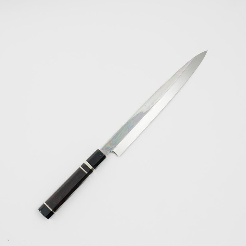 나카가와 백지강 혼야키 야나기바(사시미칼) 270mm 경면