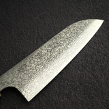 Kei Kobayashi SG2 Damascus Santoku 170mm, Ebony Handle Horn Ferrule