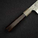 Kei Kobayashi SG2 Damascus Santoku 170mm, Ebony Handle Horn Ferrule