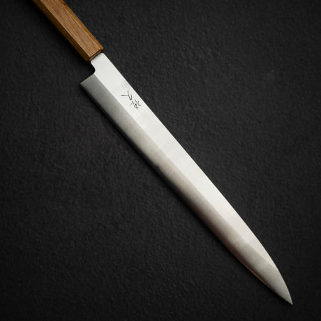 츠네히사 AUS8 야나기바(사시미칼) 300mm 모노스틸 카시
