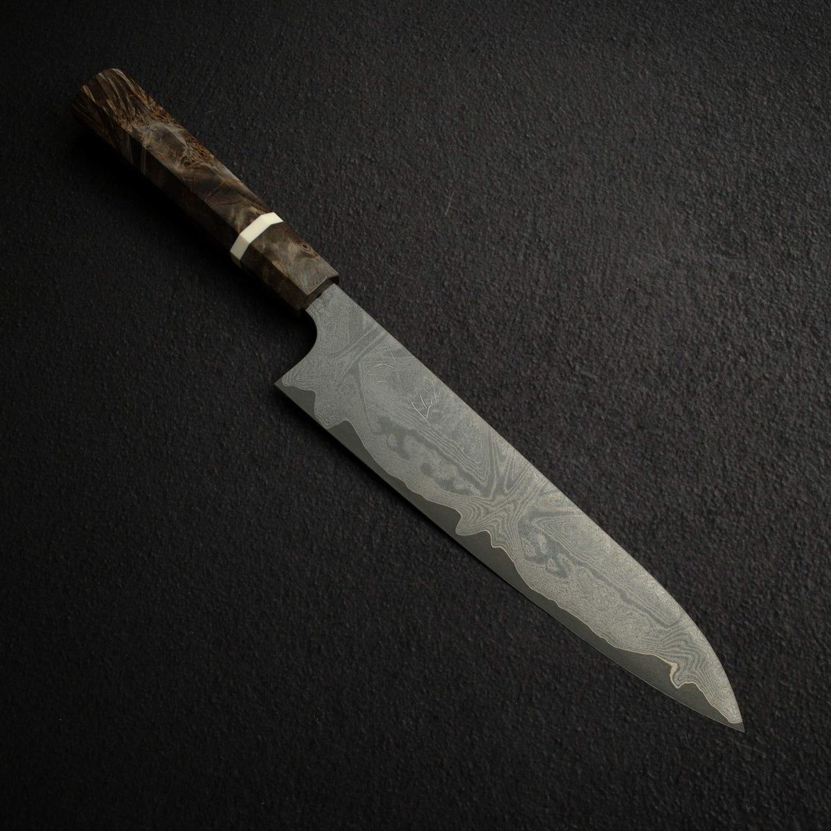 하츠코코로 x 니가라 VG XEOS 쿠로조메 다마스커스 규토(셰프나이프) 240mm 사야 포함