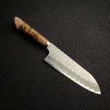 니가라 SG2 츠치메 매트 미가키 산토쿠(다용도칼) 180mm 메이플 벌 웨스턴핸들