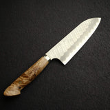 니가라 SG2 츠치메 매트 미가키 산토쿠(다용도칼) 180mm 메이플 벌 웨스턴핸들